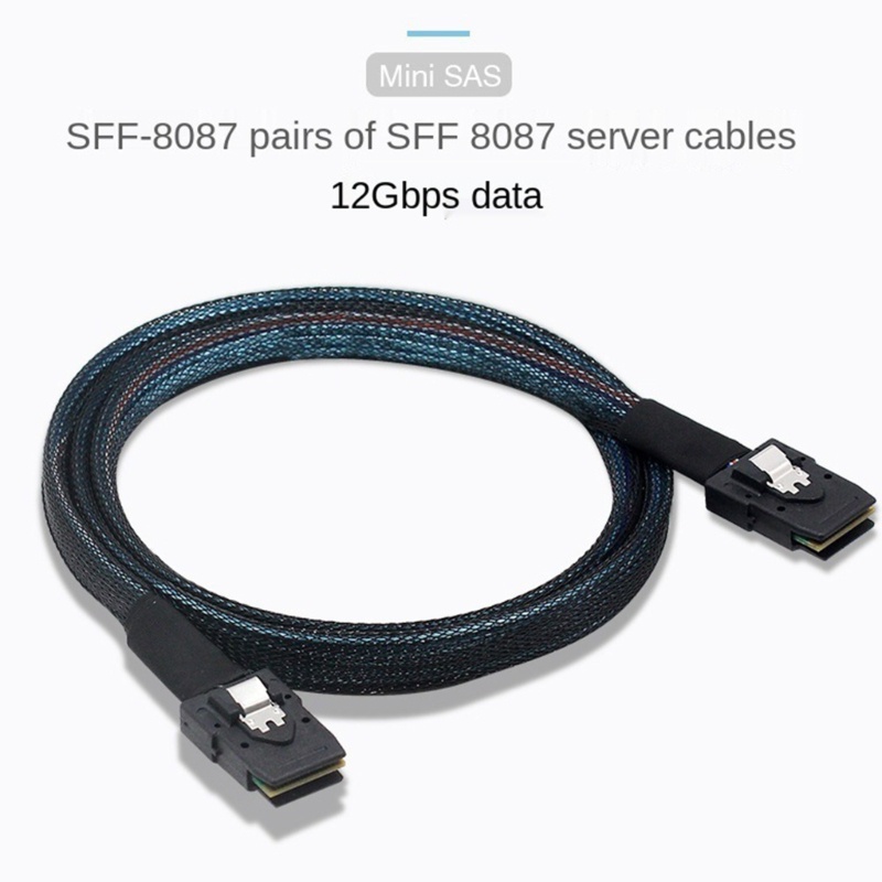 Kabel btsg 50cm Mini SFF-8087 to SFF-8087 Adapter Cord Sambungan Kawat