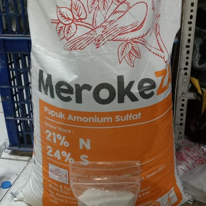 pupuk za meroke, 1 kg repack, pupuk Amunium sulfat, pupuk daun murah