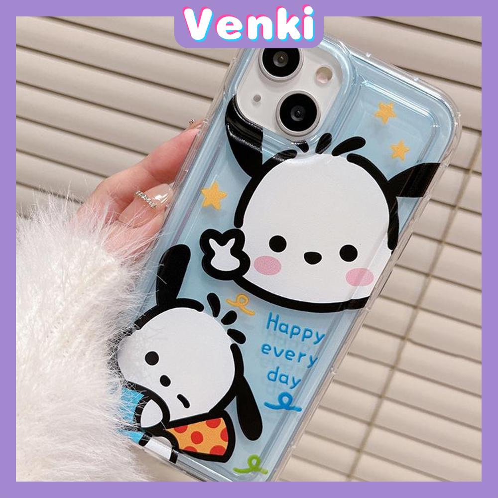 Case For iPhone 14 Pro Max Soft TPU Clear Pink Blue Jelly Airbag Case Cute Cartoon Cat and Dog Camera Protection Shockproof For iPhone 14 13 12 11 Plus Pro Max 7 Plus X XR