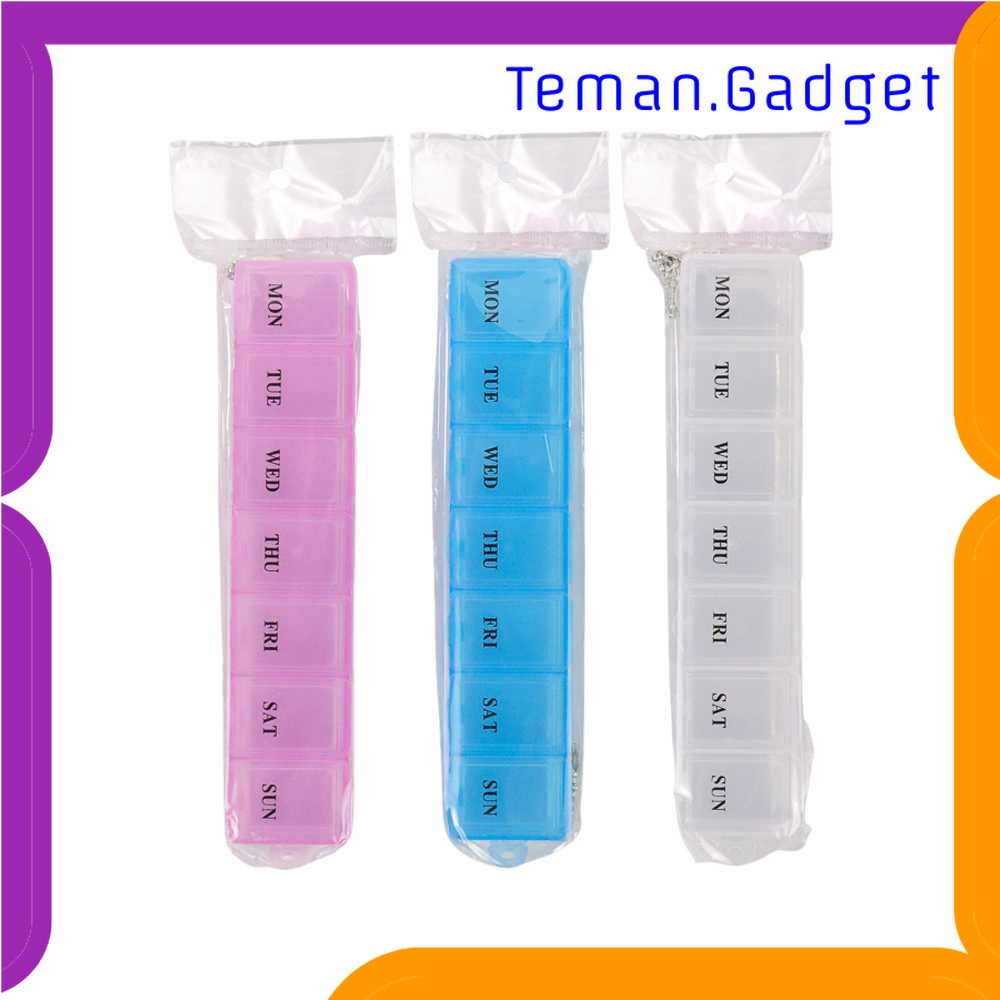 TG - KTK Kotak Obat 7 Day Medicine Tablet Storage - MS01