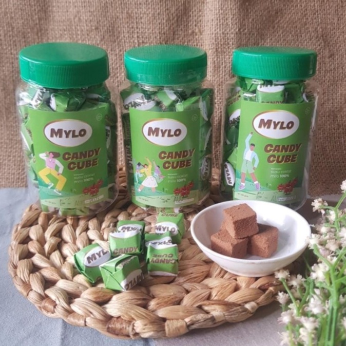 

MILO CUBE Mylo Candy Cube Toples Milo Permen isi 50 pcs