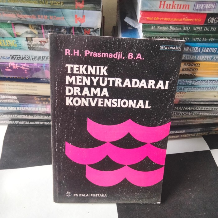 Buku Seni Drama, TEKNIK MENYUTRADARAI DRAMA KONVENSIONAL (Prasmadji)