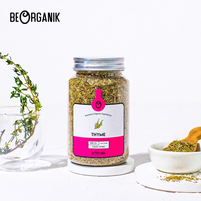 

[Bumbu Dapur] Beorganik Thyme Dried / Thyme Kering - BIG 105gr