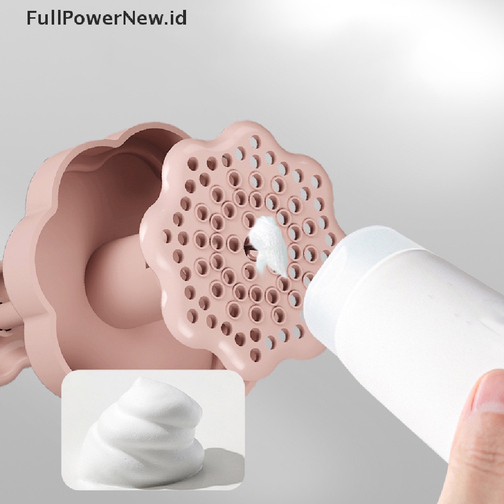 Power Pembersih Wajah Shower Mandi Shampoo Foam Maker Bubble Foamer Clean Foam Alat Pembersih ID