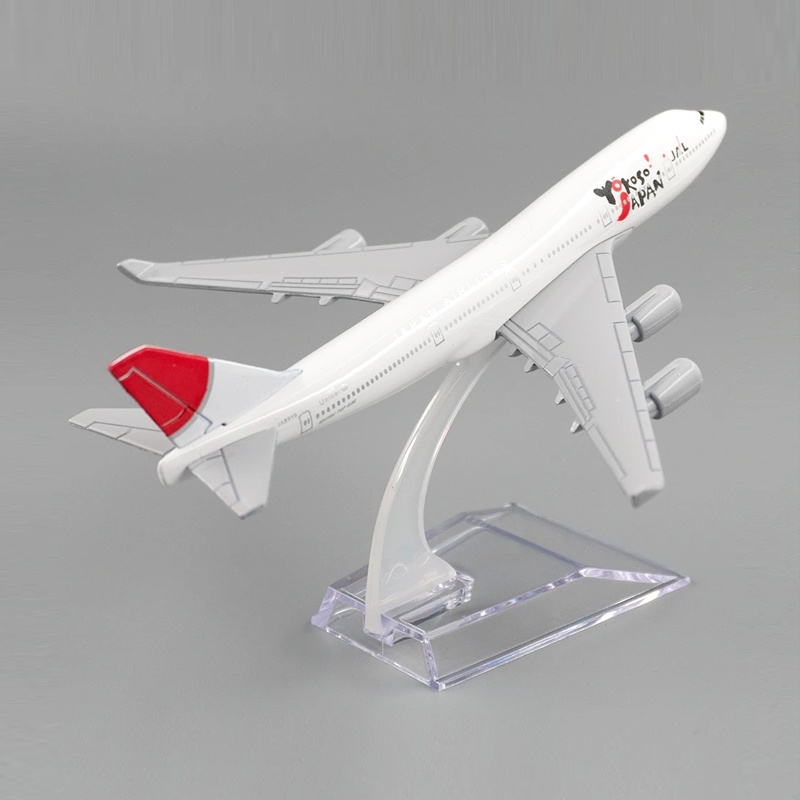 Japan Airlines YOKOSO Boeing 747model Pesawat B747 Diecast Metal Airplane Pesawat Penerbangan Koleksi Mainan