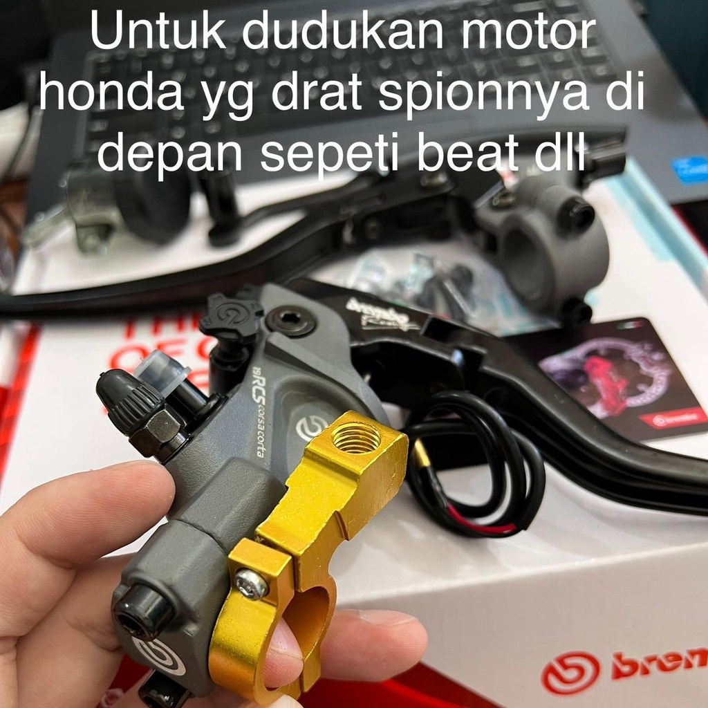 Master rem brembo corsacorta rcs19 vietnam 1 tabung dan 1 tabung