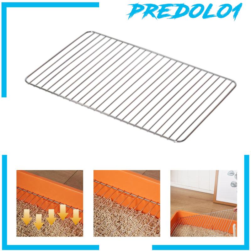 [Predolo1] Mesh Grid Partisi Toilet Anjing Bahan Besi Dapat Dicuci Untuk Tray Toilet Latihan Anjing