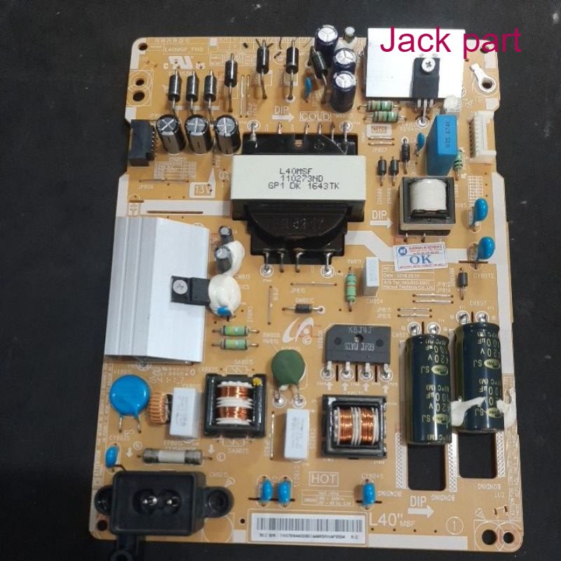 PSU Powersupply TV SAMSUNG UA 40J5000 AK UA40J5000AK UA 40J5000AK 40J5000AK 40J5000