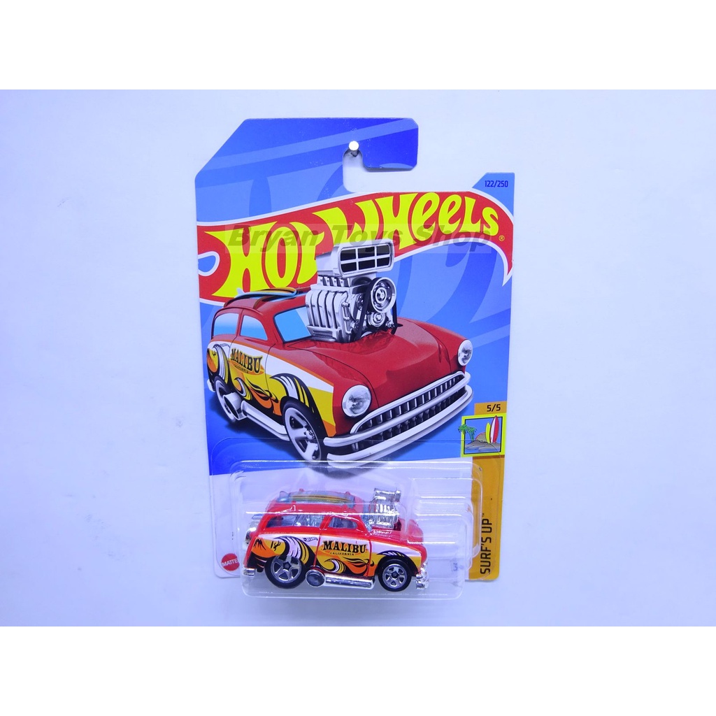Hot Wheels Surf N Turf Merah