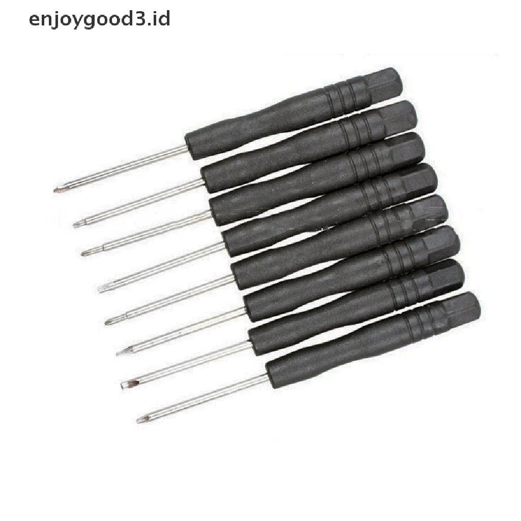 【Rready Stock】 16Pcs Kit Screwdriver Set Eyeglasses Watch Mobile Phone disassembly tool Set Accessory （ID）