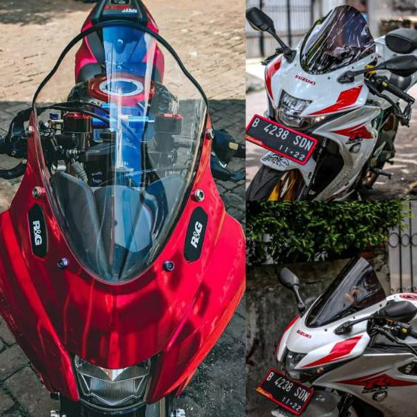 (BISA COD) Visor Windshields Suzuki Gsx150 Jenong Kualitas Terbaik Termurah