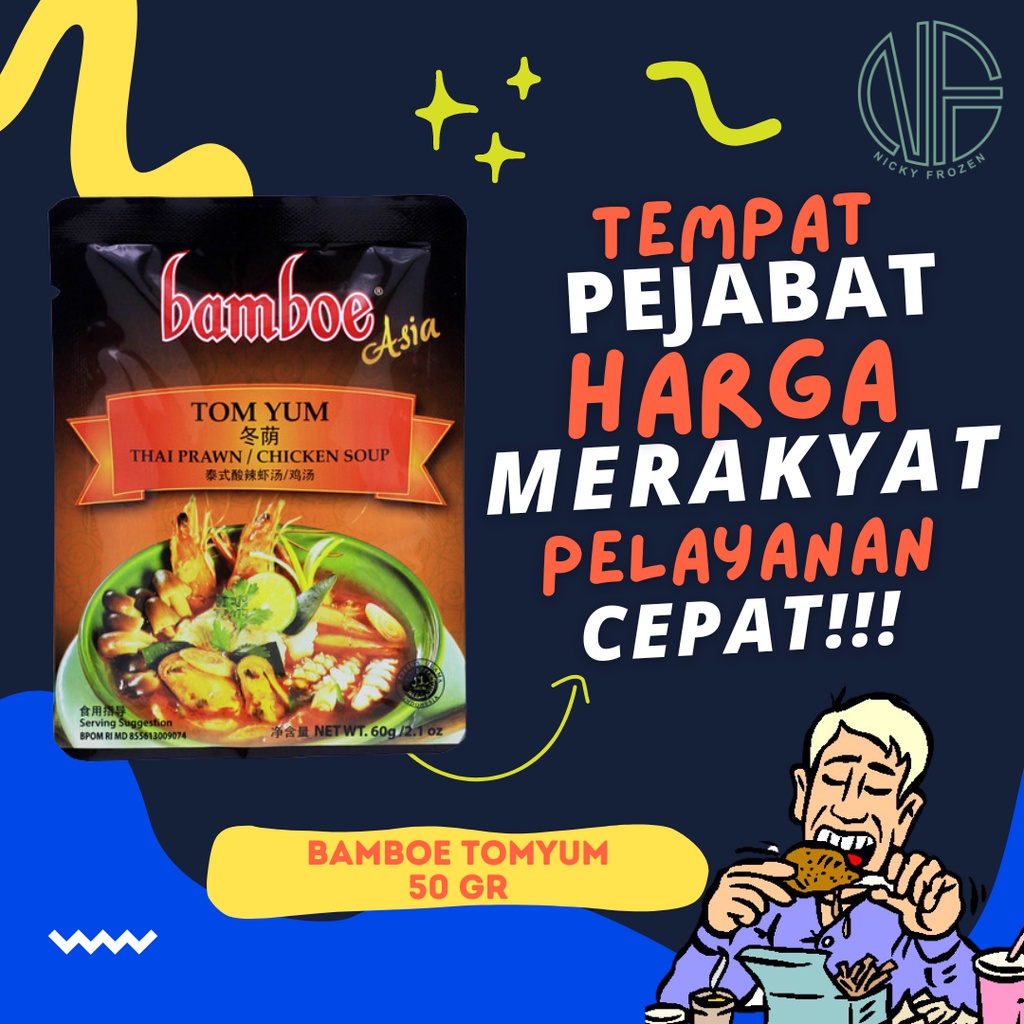 

BAMBOE BUMBU MASAK SIAP SAJI 50 GR