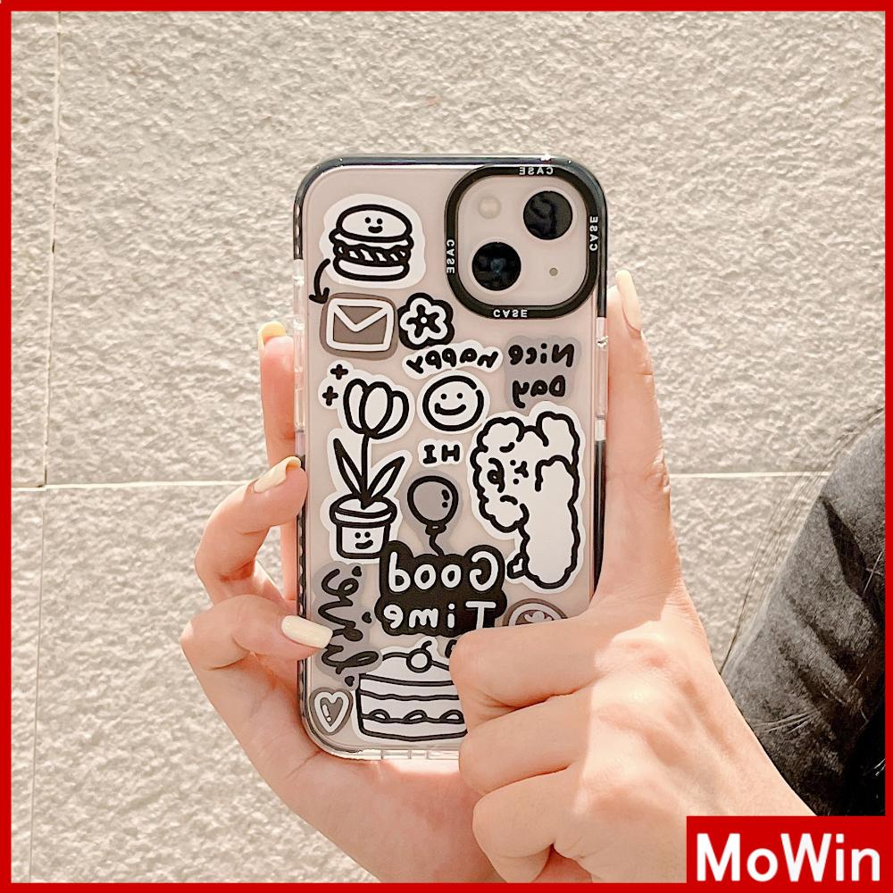 For iPhone 14 Pro Max iPhone Case Soft Case Clear Case Thick Shockproof Camera Protection Border Graffiti Style Compatible with iPhone 13 Pro Max 12 Pro Max 11 Pro Max XR XS 7Plus