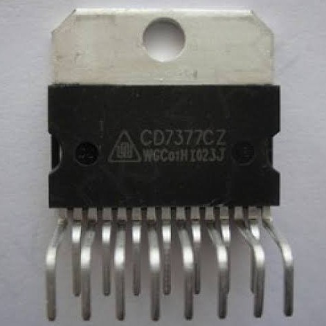 CD7377CZ CD7377 CZ 4x7W 2x35W IC 4-Channel Audio Amplifier Zip-15