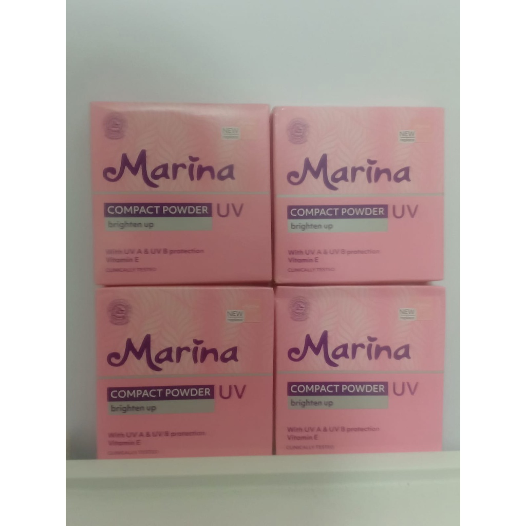 Bedak  Padat Marina Compact Powder Uv 12g