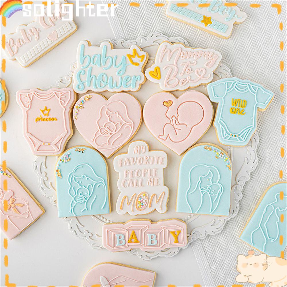 Solighter Cetakan Kue Dekorasi Dapur Cake Mold Best Mommy Fondant Sugar