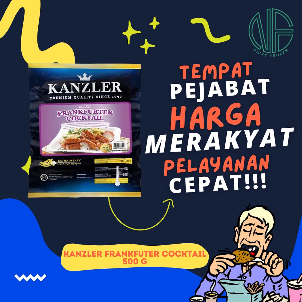

KANZLER FRANKFURTER COCKTAIL 500gr