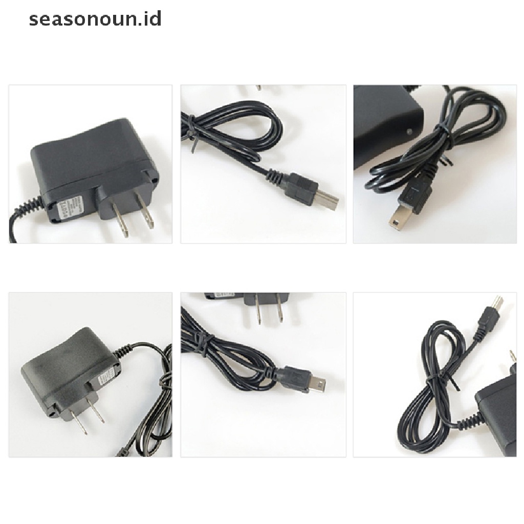 Seasonoun High Quality V3 V8 Charging Plug 500MA Power Charger Adapter Dengan Lampu Untuk Android Lansia Ponsel Charging Plug Dengan Kabel.