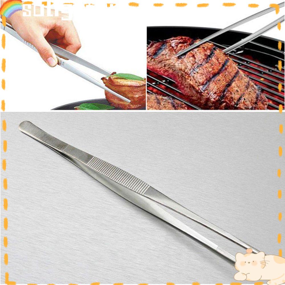 Solighter Barbecue Tongs Restoran BBQ Prasmanan Beef Clip