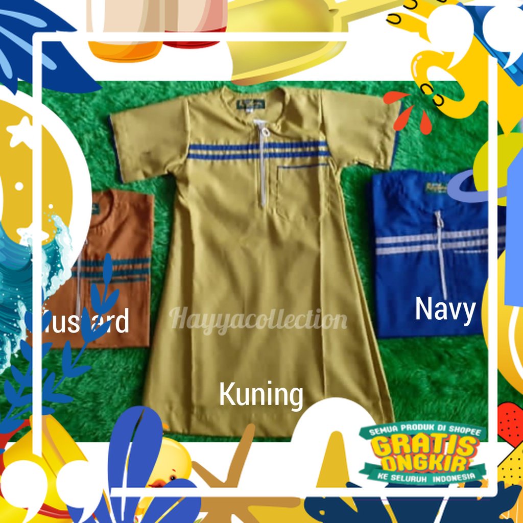 polos new / Gamis Anak 1 sampai 6 tahun / Gamis Balita kekinian / Gamis Pria / Gamis Pria Kids / Gam