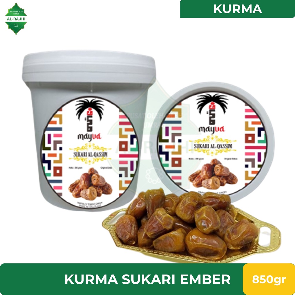 

Kurma Sukkari Ember Al Qasim Nett.850Gram