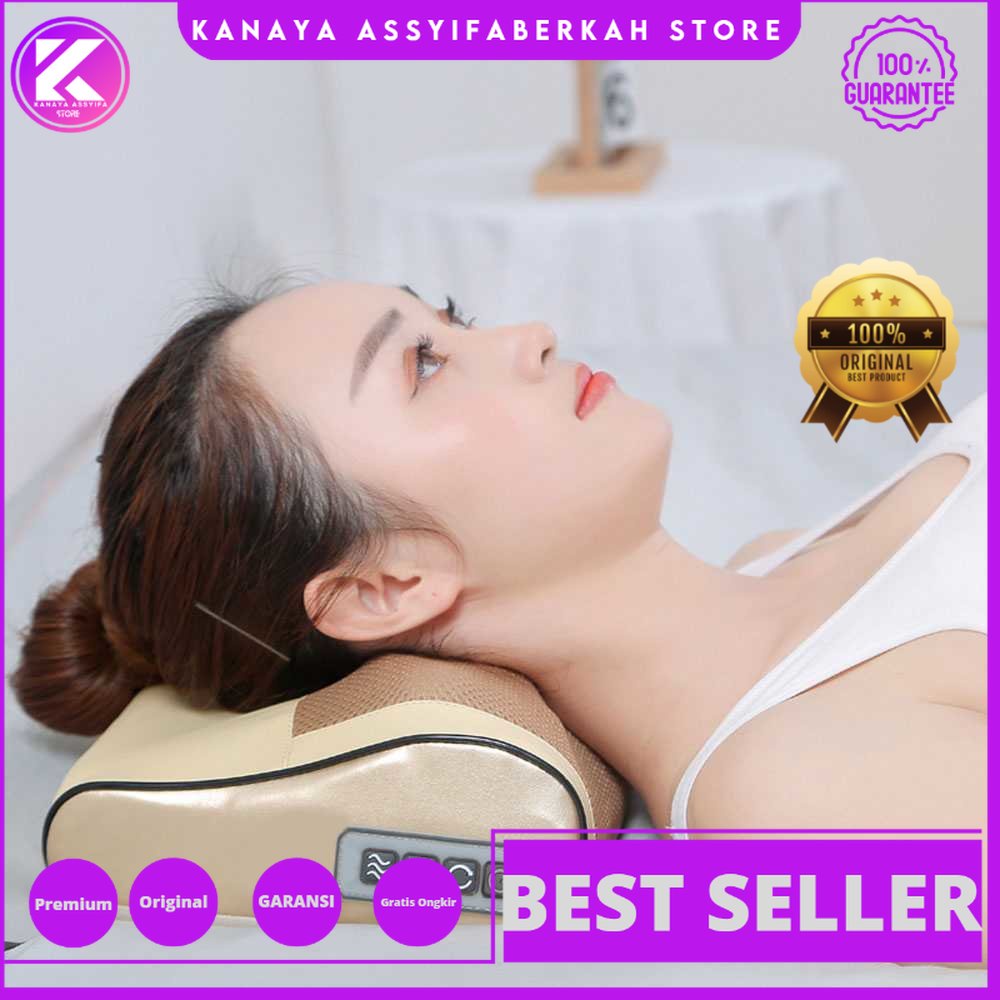 LaGuerir Bantal Pijat Elektrik Multifungsi Full Body Massage - JB-311