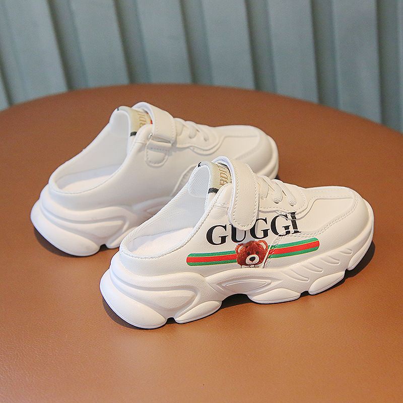(HZ) Sepatu sneakers Flip-Flop anak HZK136