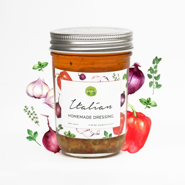 

[Saus/Dressing] Italian Homemade Salad Dressing 250ml by Serasa