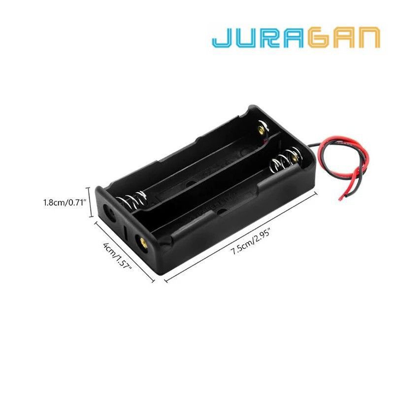 TEMPAT BATERAI 18650 1,2,3,4 SLOT BATTERY HOLDER