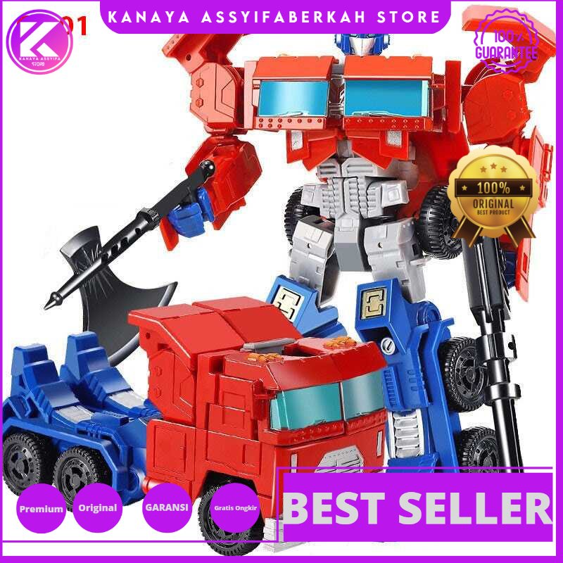 YOU HU Mainan Mobil Mbilan Anak Robot Action Figure Transformer - CP-01/CP-02