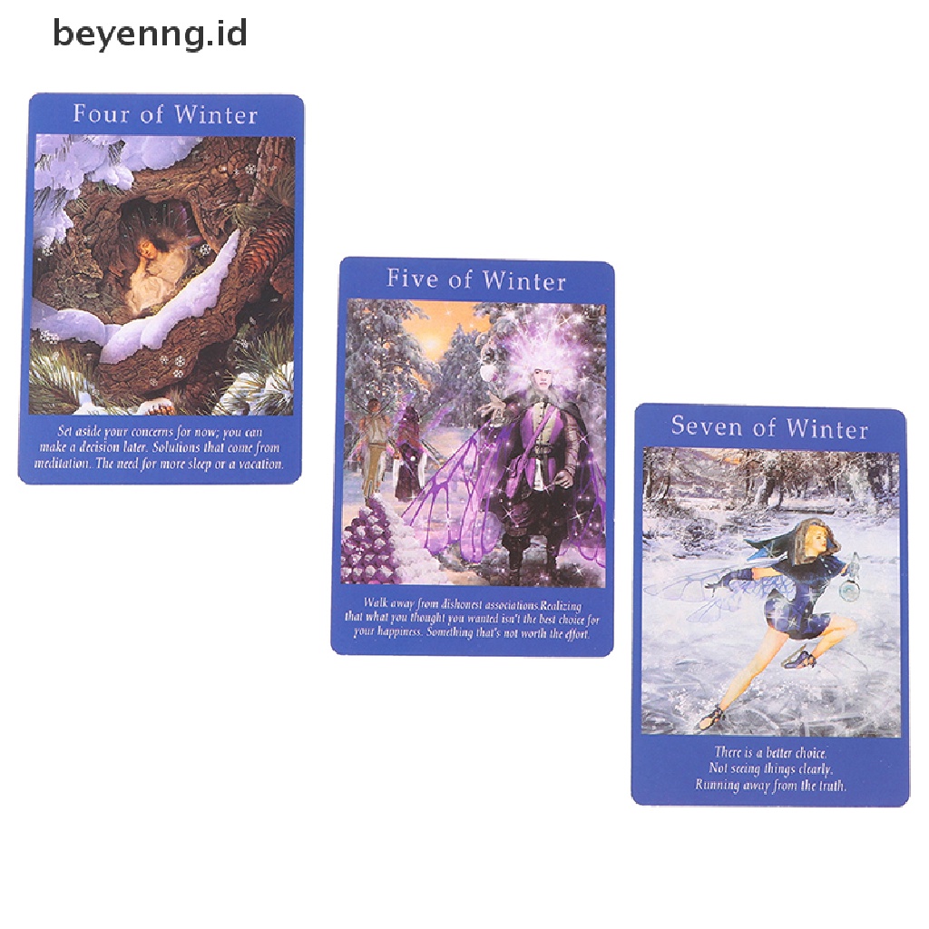 Beyen Fairy Tarot Cards English board games divination prophecy multiplayer games ID