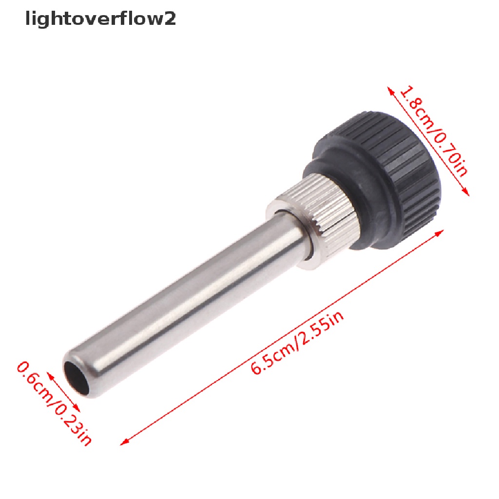 [lightoverflow2] Soldering Station Iron Handle Accessories for Iron Head Cannula Iron Tip Bushing [ID]