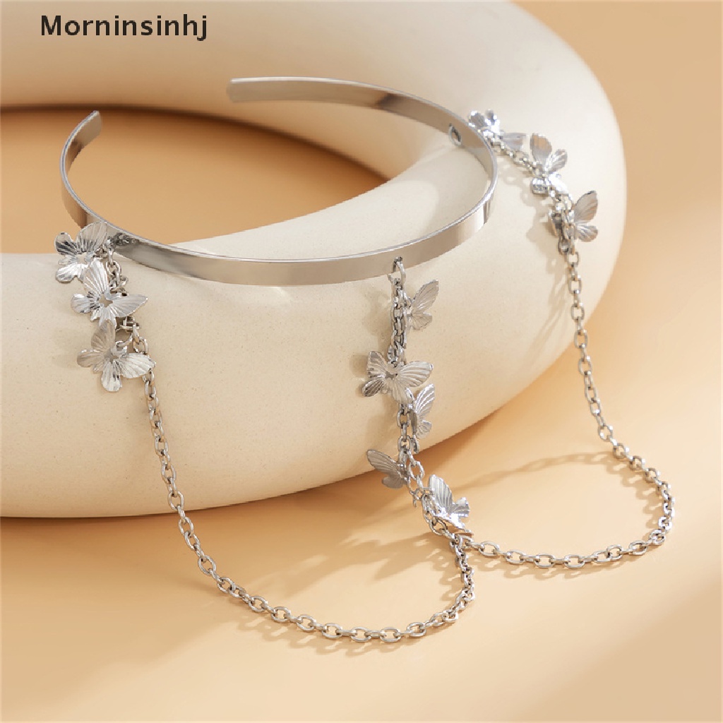 Mornin Bohemian Logam Rumbai Liontin Lengan Atas Manset Bangle Wanita Fashion Perhiasan id