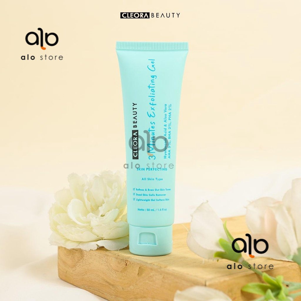 (ALOSTORE) Cleora Beauty 3 Minutes Exfoliating Gel - Eksfoliasi