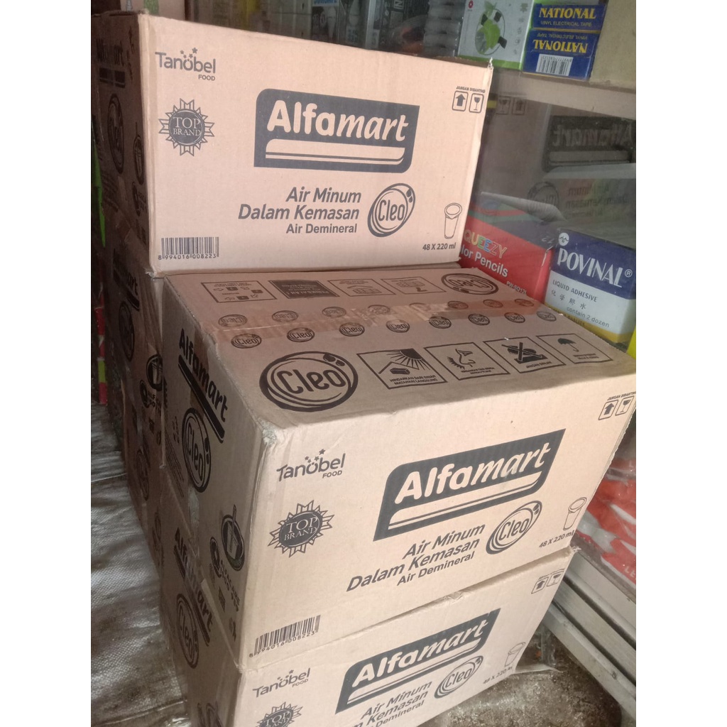 

Alfamart Air Mineral Gelas 48 X 220 Ml