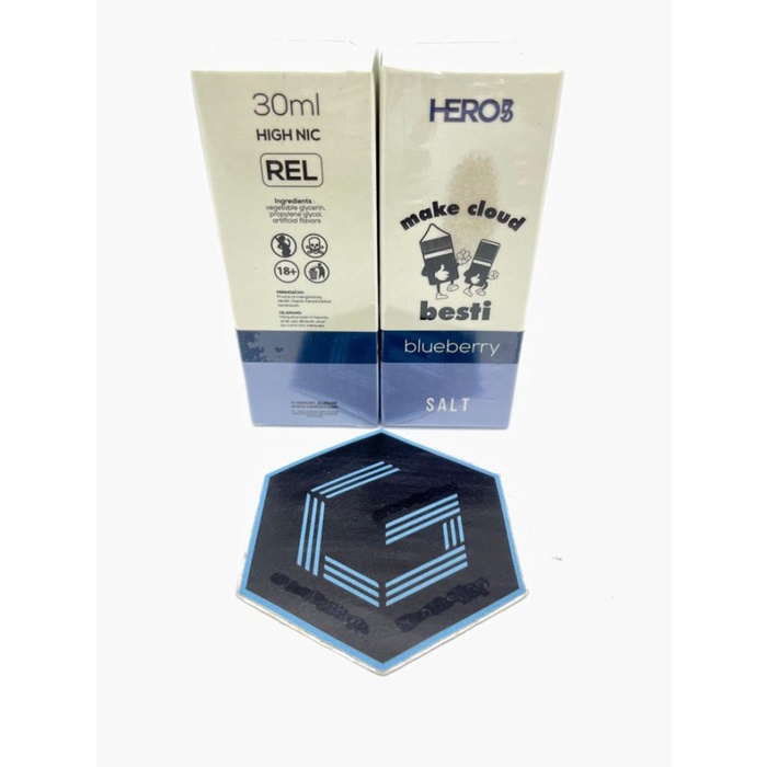 [SALT] - Besti BLUEBERRY by Hero57 Liquid Pods Saltnic Bestie R57 Liquid Pods Friendly