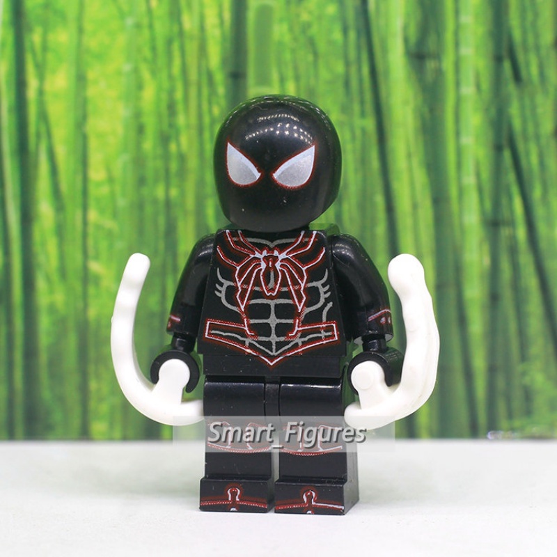 Spider-man Mini-figure Marvel Spider-Man Role-playing Thor Moonlight Knight Generasi Pertama Suit Knight Spider-Man Rakitan Blok Bangunan Mainan