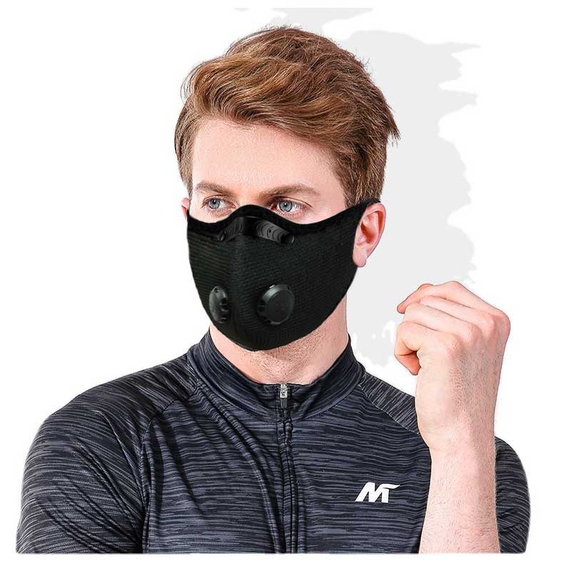 Masker Olahraga Sport Sepeda Tomo Lifemask Dengan Filter Masker Motor Breathing Masker Dual Filter Karbon N99 CV Masker