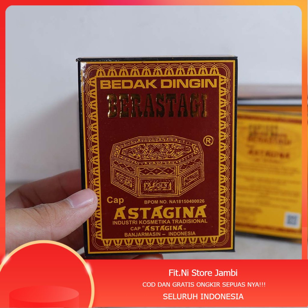 Bedak Dingin Berastagi Murah Cap Astagina 45gr