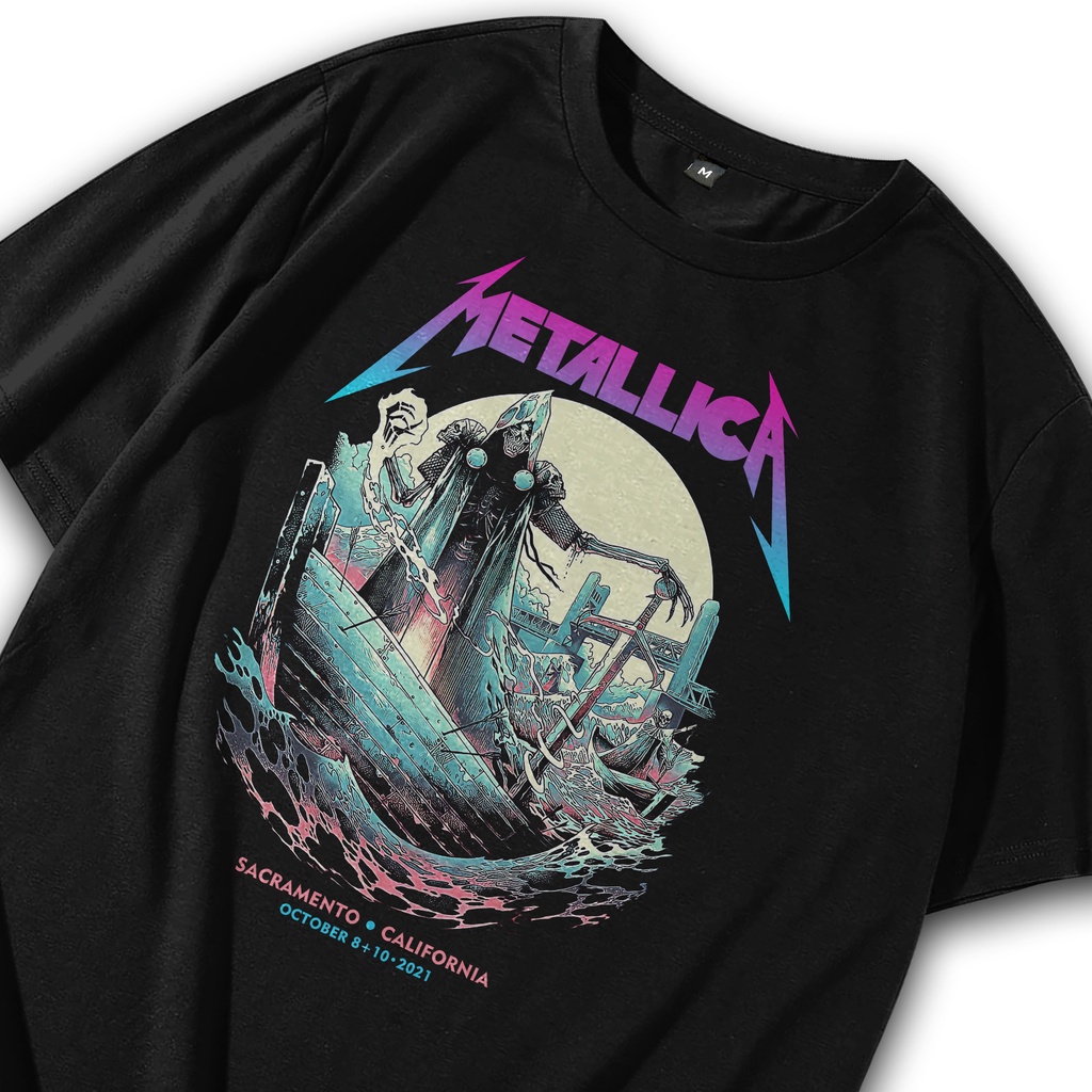 Kaos Metalica / Baju Metalica / Kaos Metallica / T shirt Metalica / Metalica Kaos / Kaos Metal / Kao