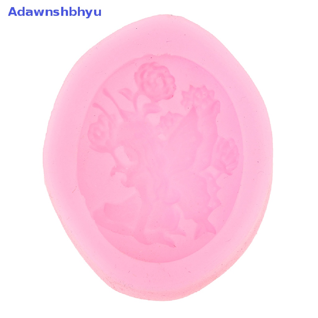 Adhyu Fairy Silicone Mold Alat Dekor Kue Cookie Baking Candy Cetakan Sabun Coklat ID