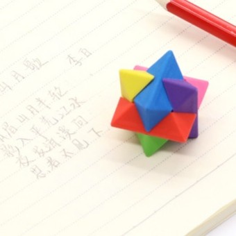 

Karet Penghapus Pensil Unik / Lucu Berbentuk Puzzle Bintang 3D