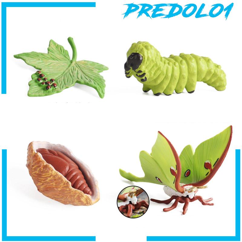[Predolo1] Montessori Butterfly Moth Life Cycle Figure Biologi Untuk Souvenir Pesta