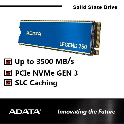 SSD ADATA LEGEND 750 500GB - SSD M.2 NVMe PCIe Gen 3x4