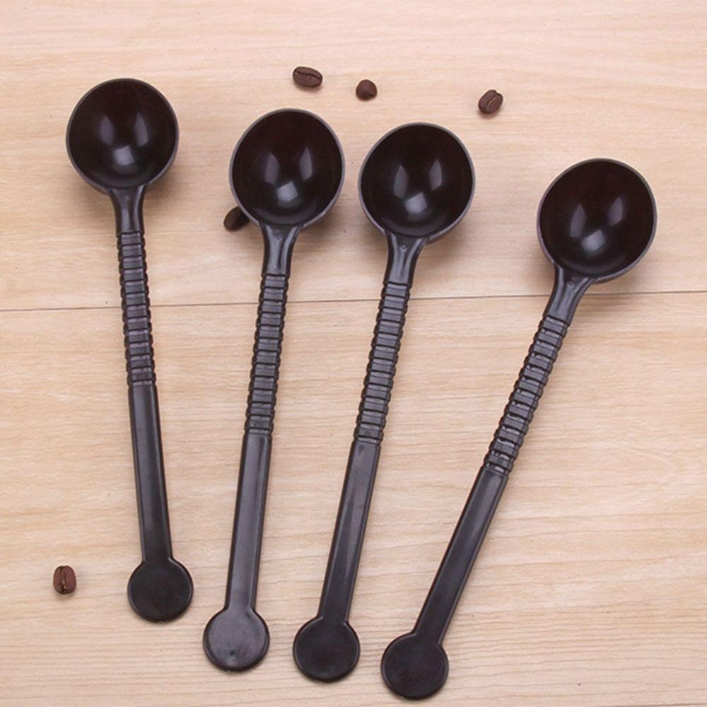 [Elegan] Sendok Kopi Gagang Panjang Food Grade Bubuk Buah Biji Kopi Bumbu Creamer Spoon