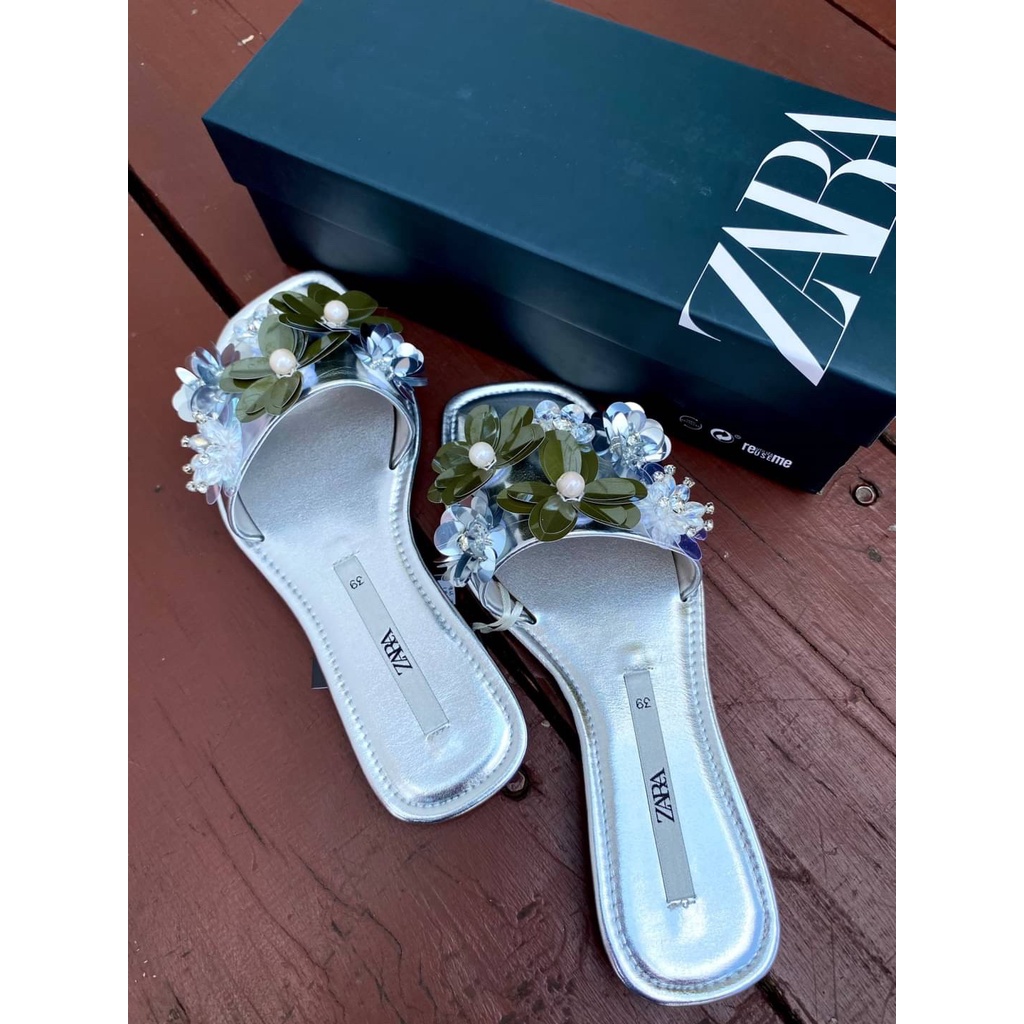 SANDAL WANITA KEKINIAN IMPORT ZS508 FLOWER SENDAL FLAT PREMIUM