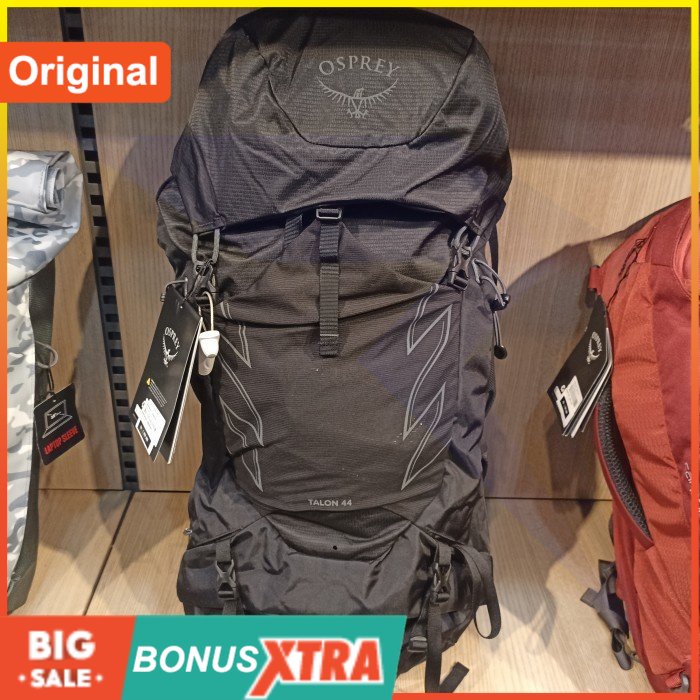 Tas Gunung Osprey TALON 44 S21 Carrier Bag Black Hitam 94000 1091 Ori Bandung