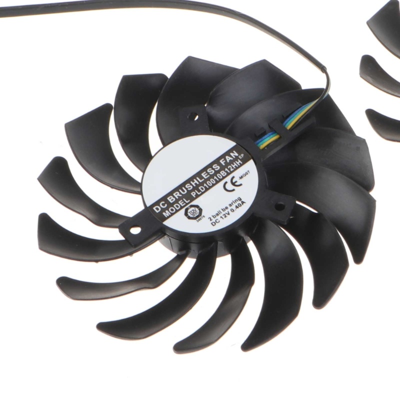 Zzz 95mm 4Pin Cooling Fan PLD10010B12HH 04a 12V GPU Fan Untuk MSI RTX3060 3060ti 3070 VENTUS Graphics Card Fan Replacemen