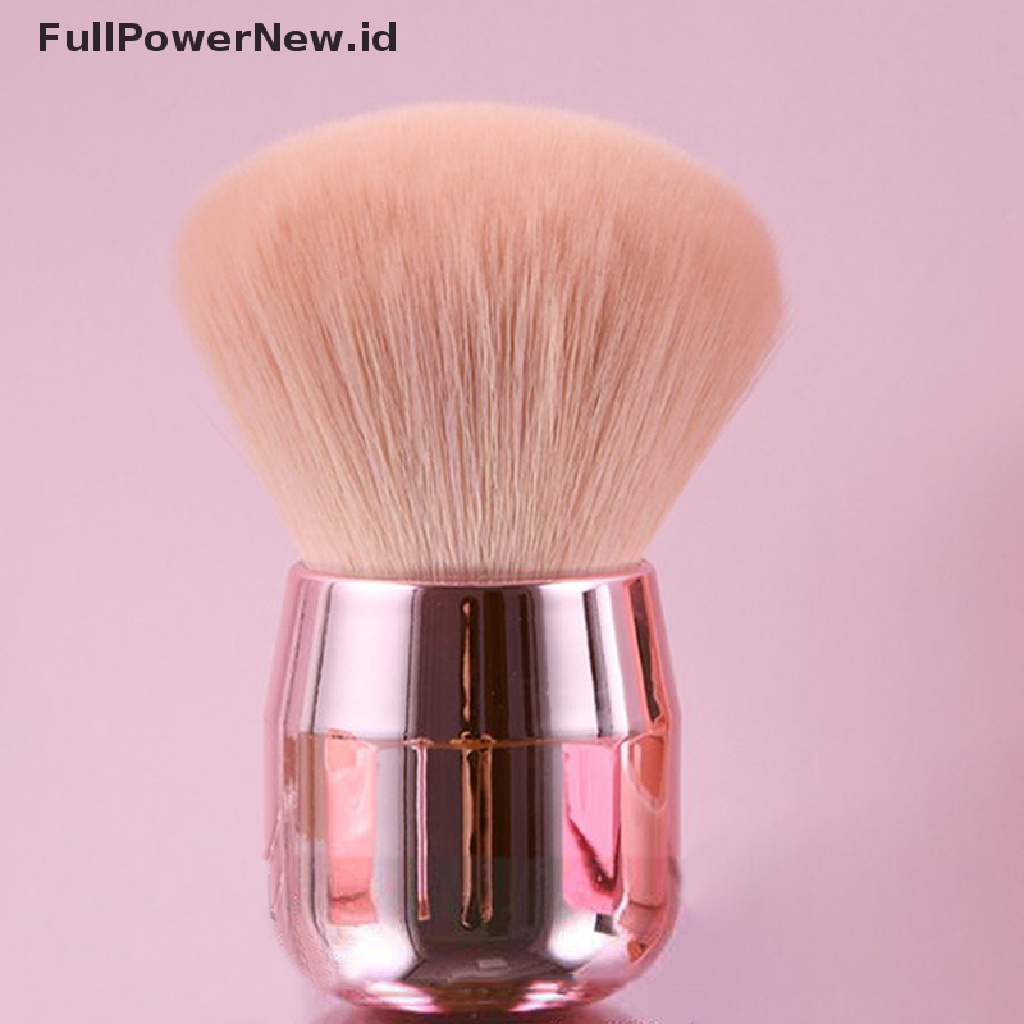 Power Makeup Brushes Loose Power Brush Soft Cream Untuk foundation Face Blush Brush New ID