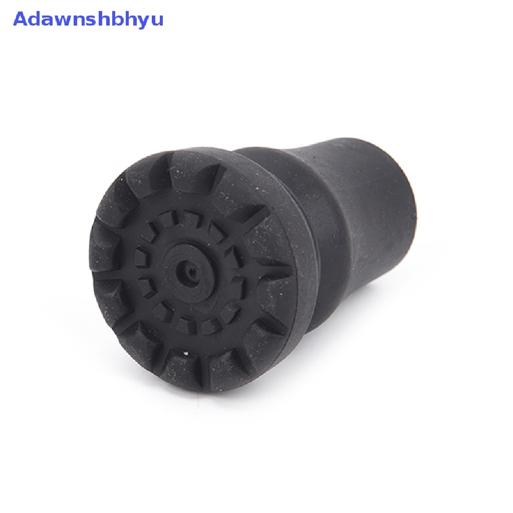 Adhyu 1X walking end tripod cane tip self standing Karet bob-slip end bottom ID